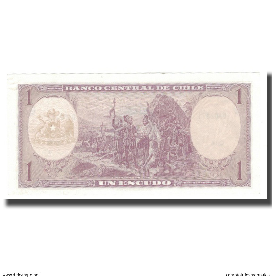 Billet, Chile, 1 Escudo, Undated (1964), KM:136, SPL - Cile