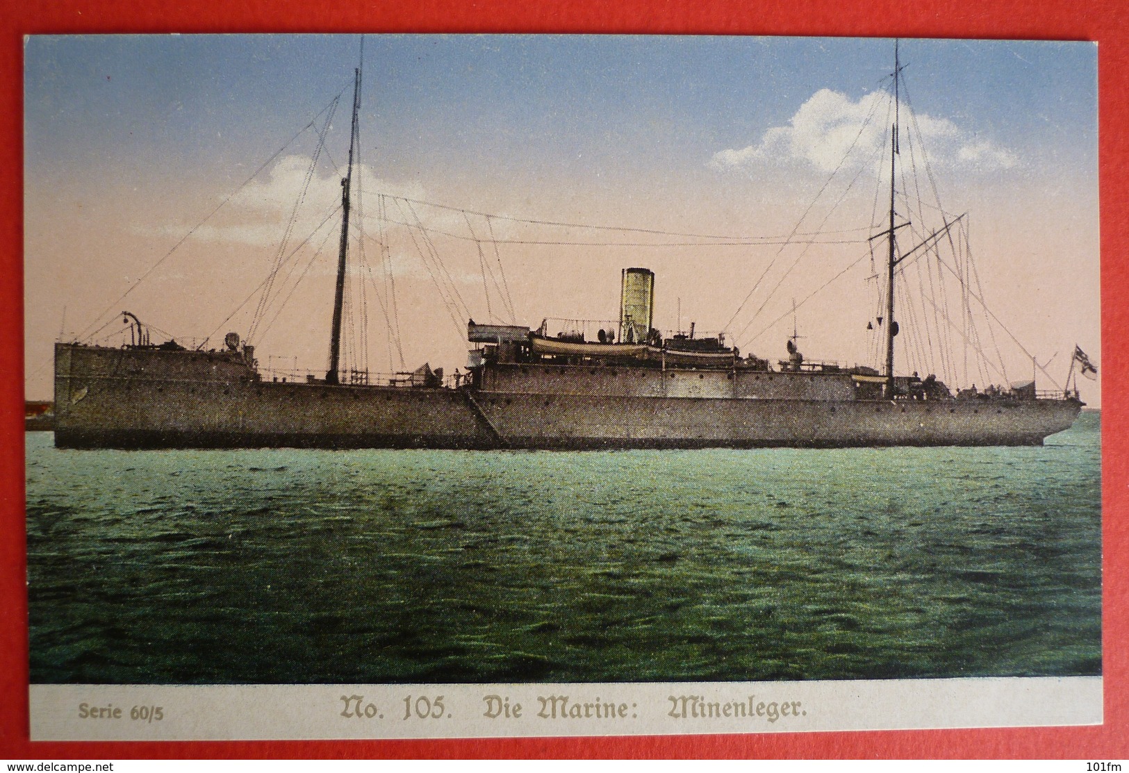 MINIENLEGER NO.105 K.U.K. MARINE - Warships