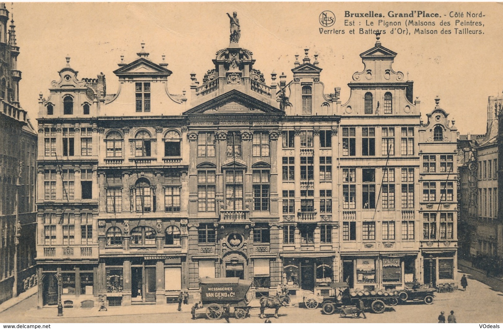 CPA - Belgique - Brussels - Bruxelles - Grand'Place - Places, Squares