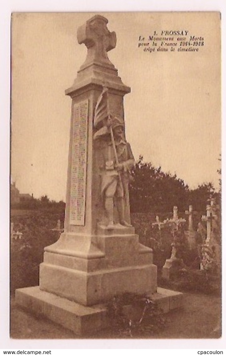 Frossay - Le Monument Aux Morts Pour La France 1914-1918 érigé Dans Le Cimetière (20197) - Frossay