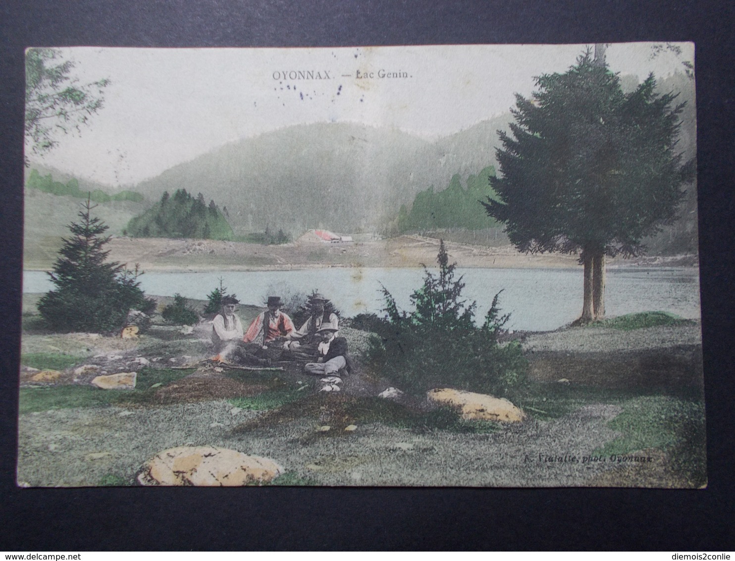 Carte Postale - OYONNAX (01) - Lac Genin - 1907 (2611) - Oyonnax