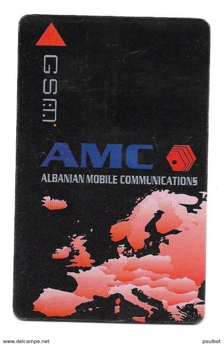 Albanie Carte Gsm Sim AMC - Albanie
