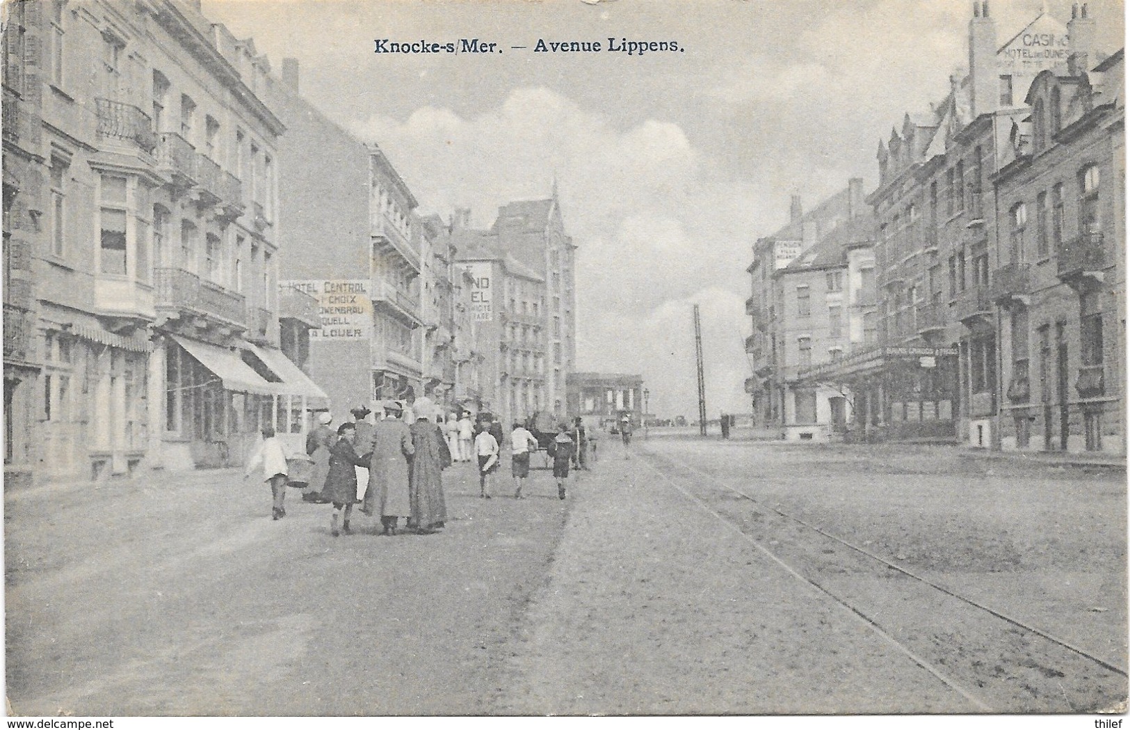 Knocke-sur-Mer NA80: Avenue Lippens 1912 - Knokke