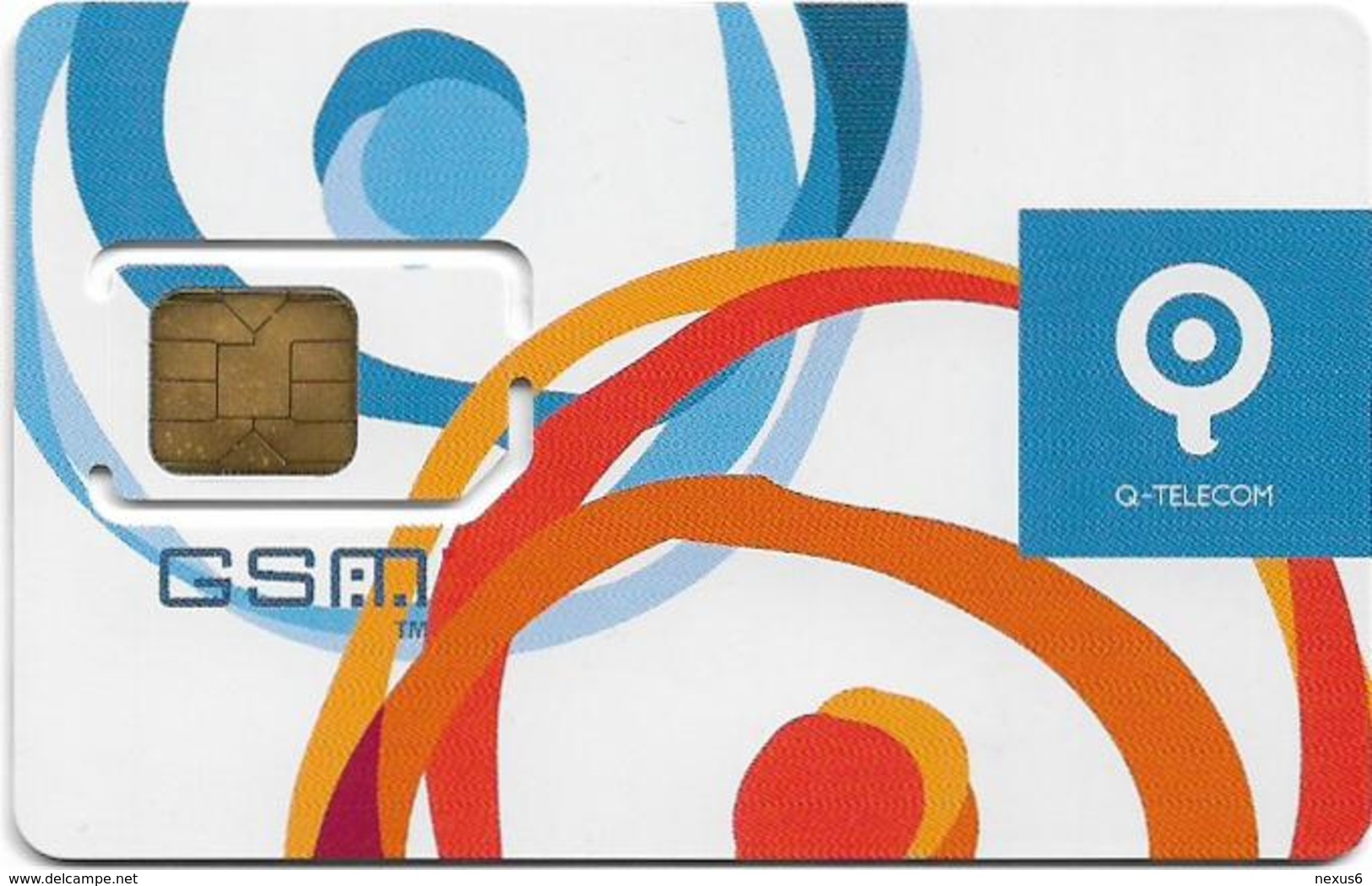 Greece - Q Telecom - Old Design #1 GSM SIM Mint - Grecia