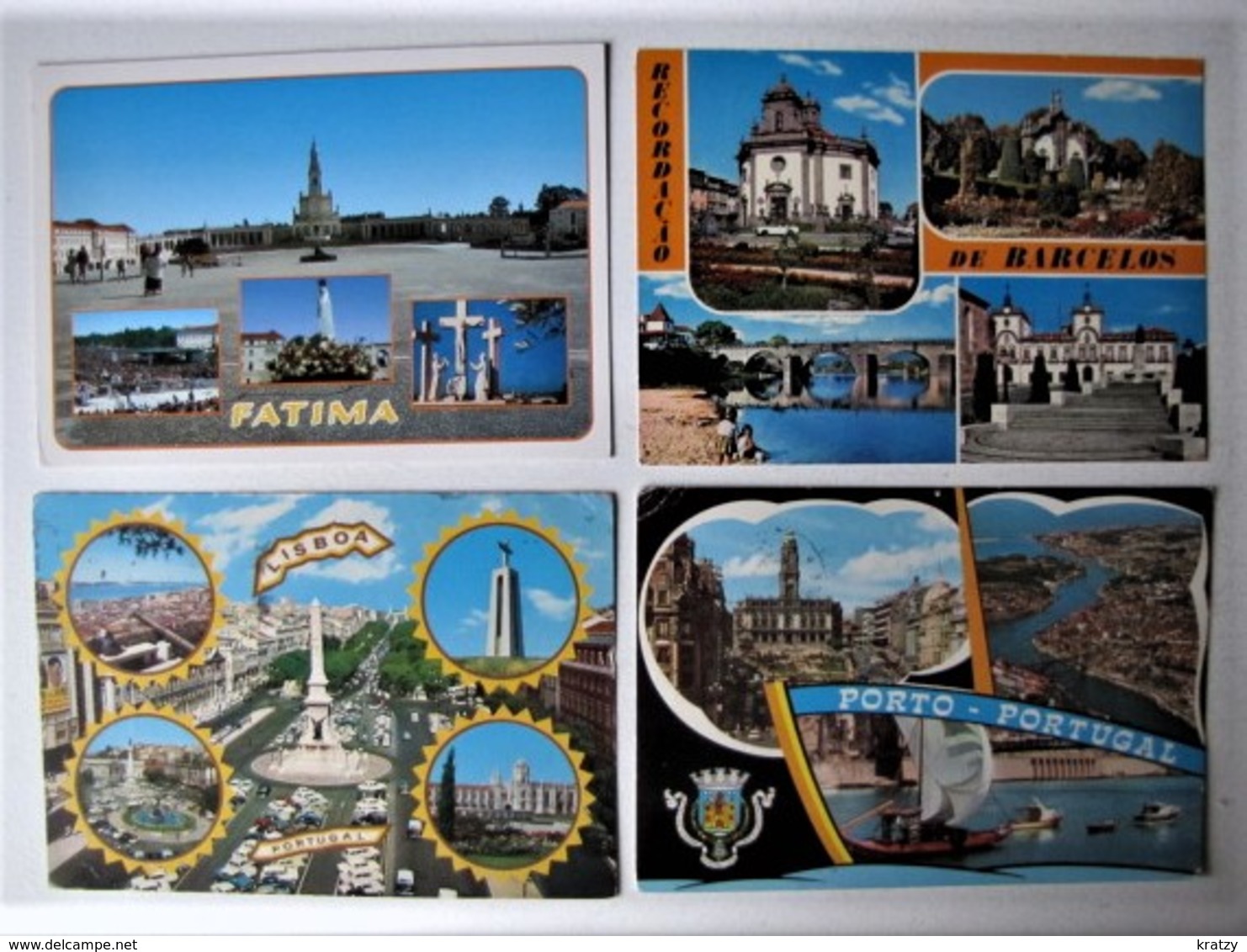 PORTUGAL - Lot 74 - Vues de Villes et de Villages - 100 cartes postales différentes