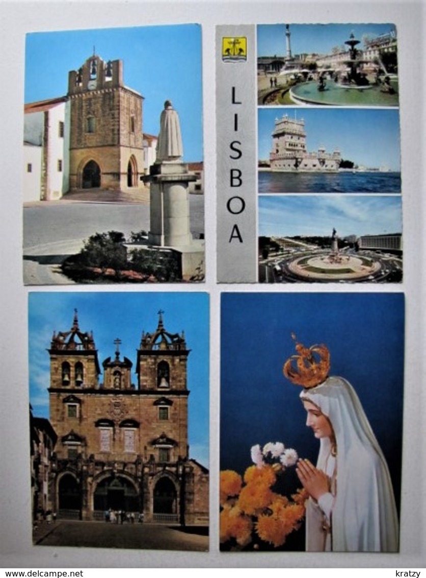 PORTUGAL - Lot 74 - Vues de Villes et de Villages - 100 cartes postales différentes