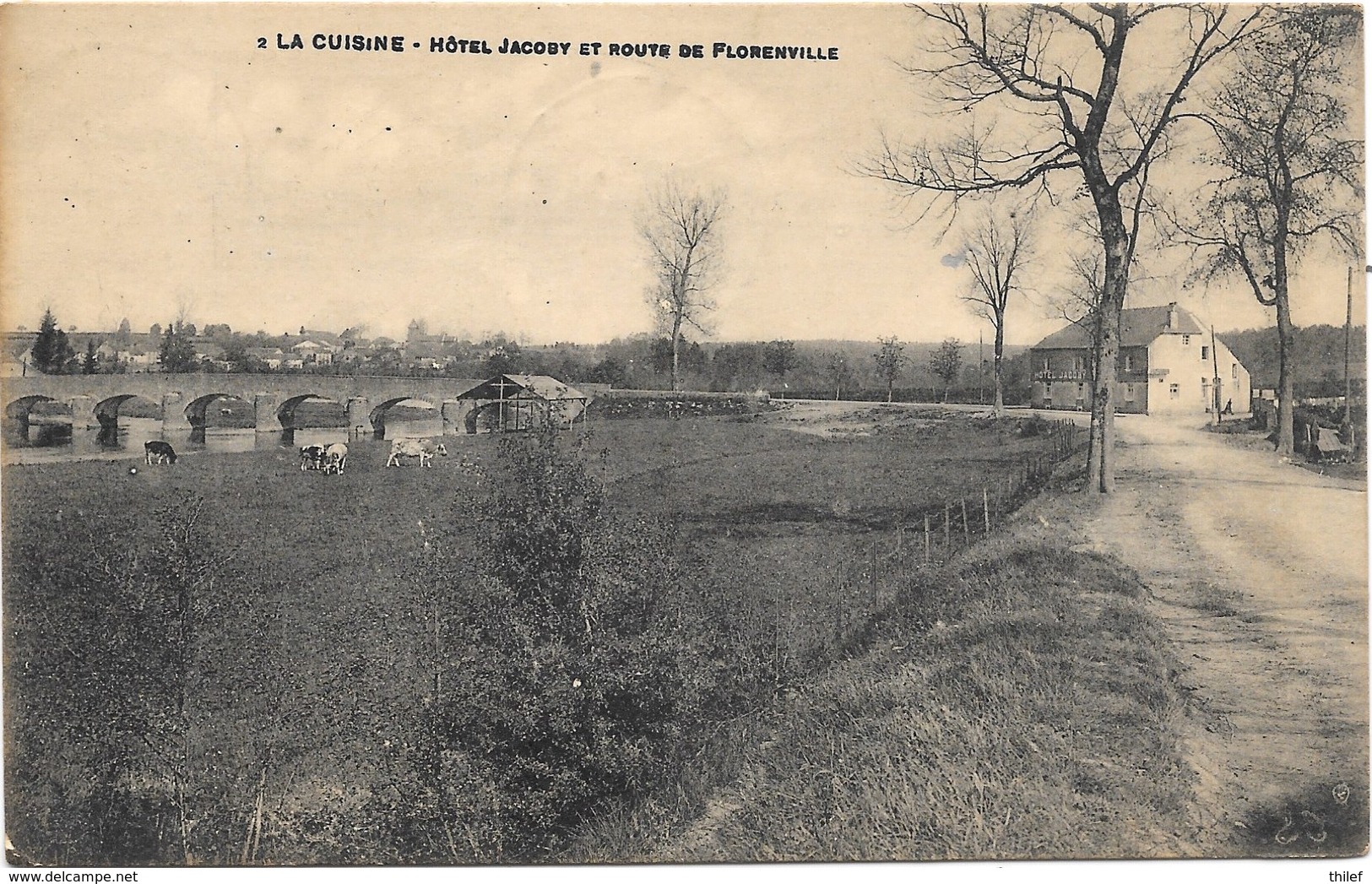 Lacuisine NA5: Hôtel Jacoby Et Route De Florenville 1920 - Florenville