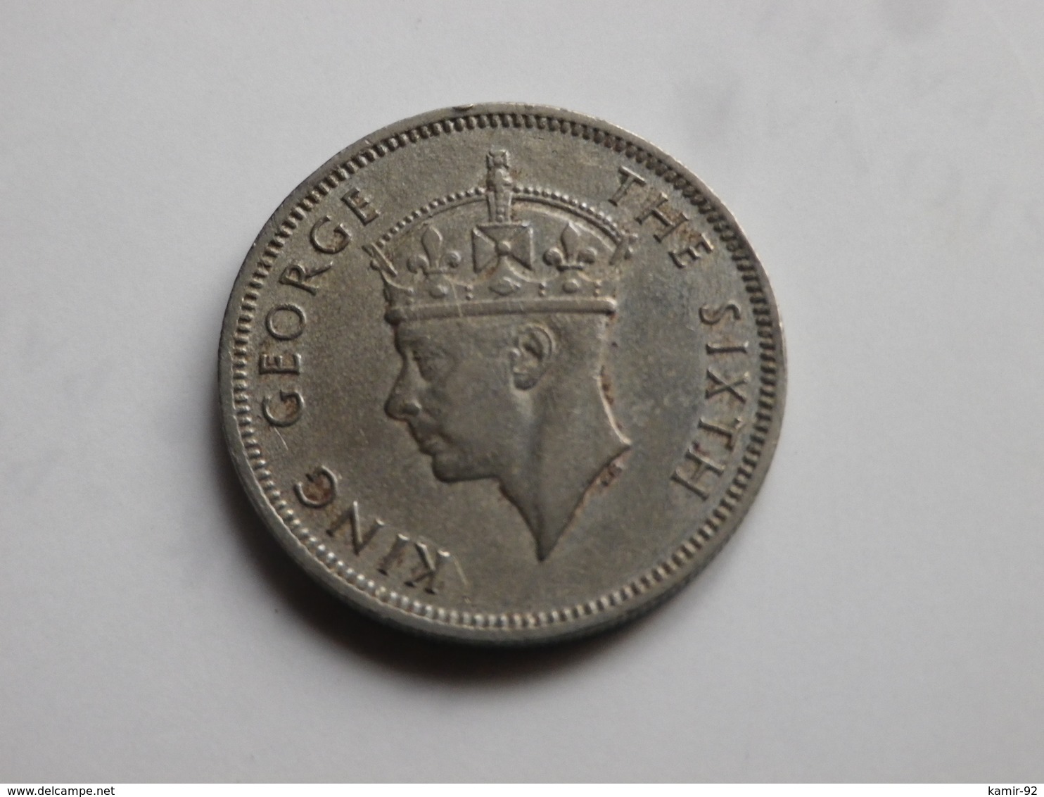 Malaysie Malaya Commissioners Of Currency  20 Cents   1948  George VI   Km#9   TTB Cupronickel - Malaysie