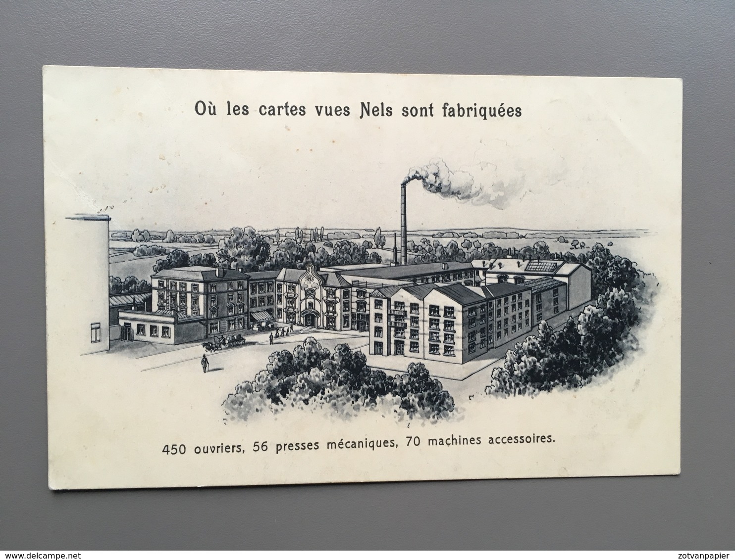 BRUSSEL - BRUXELLES - Fabriek Nels - Fabrique Nels - Cartes Vues - Cartes Fantaisies - Postkaartenfabriek - Andere & Zonder Classificatie