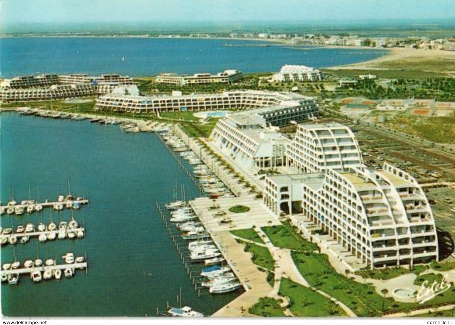 30 - PORT CAMARGUE - VUE AÉRIENNE - Autres & Non Classés