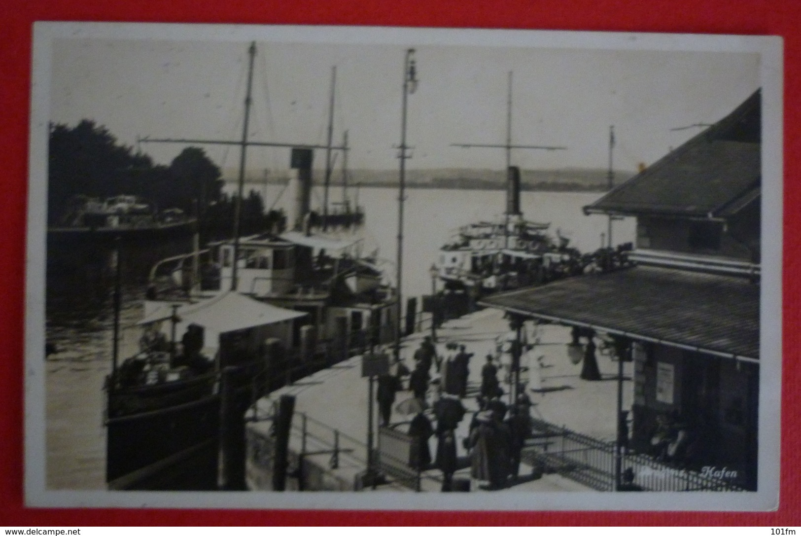 BREGENZ HAFEN - DAMPFER - Steamers