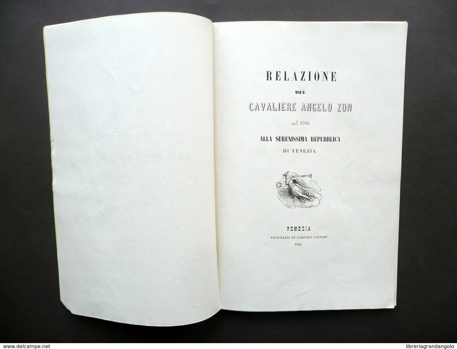 Nozze Marcello Relazione Zon Repubblica Venezia 1705 Milano Eugenio Savoia 1858 - Unclassified