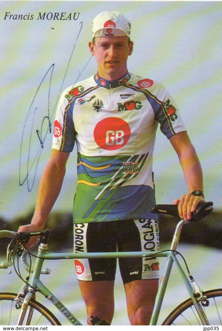 CYCLISME TOUR DE FRANCE   AUTOGRAPHE  FRANCIS MOREAU - Cyclisme