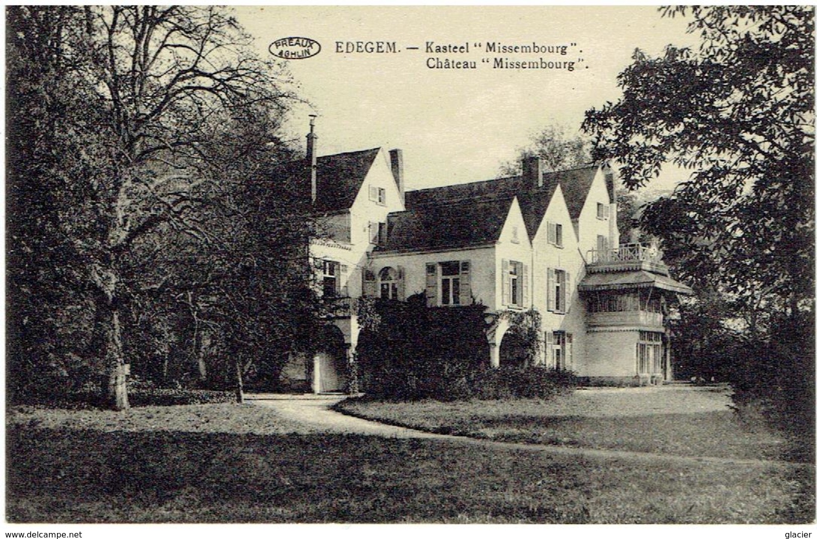 EDEGEM - Kasteel Missembourg - Château Missembourg - Foto Meuleman Rethy - Edegem