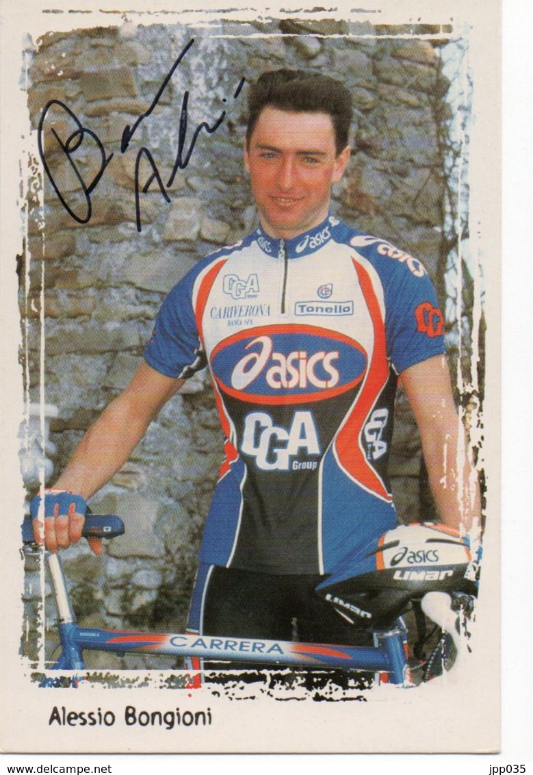 CYCLISME TOUR DE FRANCE   AUTOGRAPHE  ALESSIO BONGIONI - Cyclisme