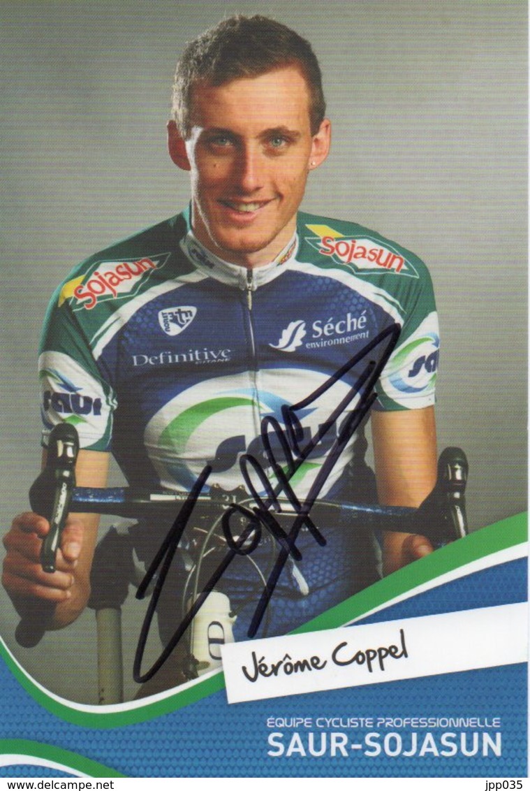 CYCLISME TOUR DE FRANCE   AUTOGRAPHE  JEROME COPPEL - Cyclisme