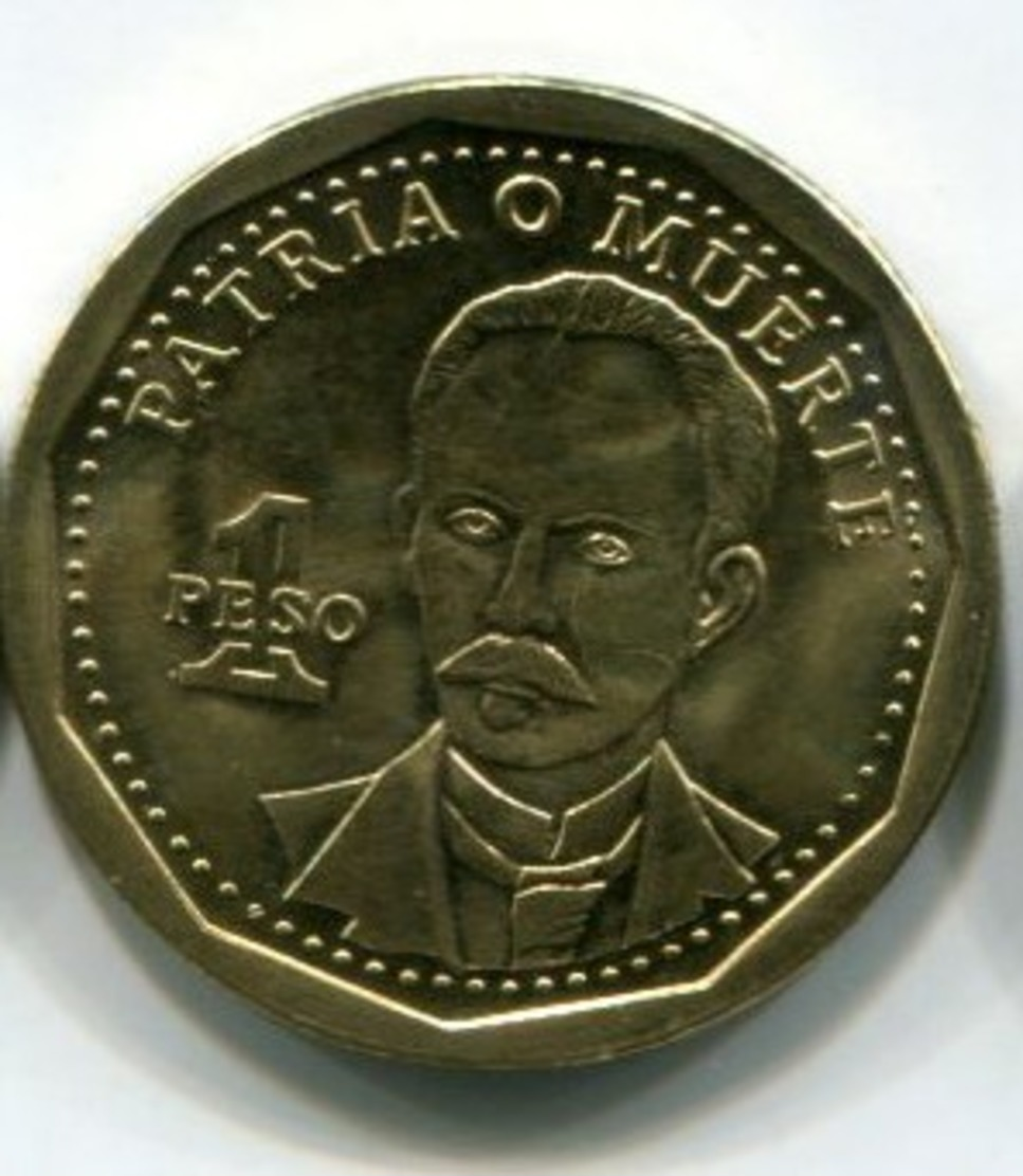 Cuba 2015-17 $1 Pesos Coin Jose Marti UNC - Cuba