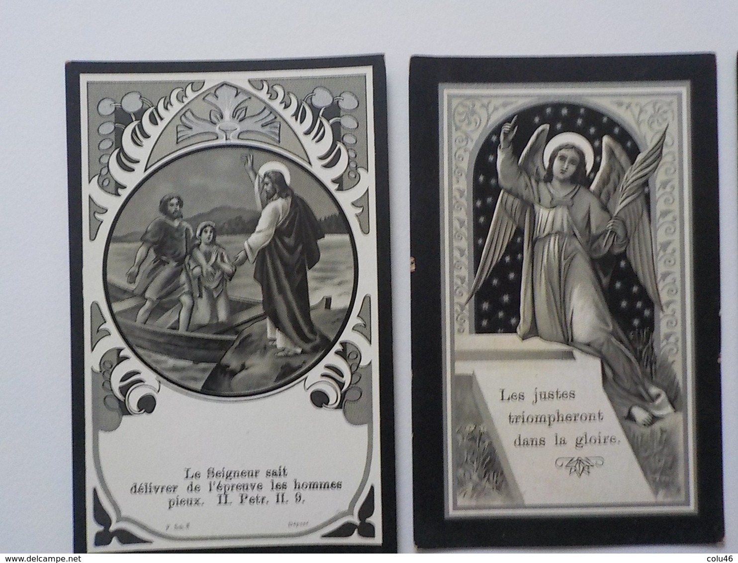 Religion Catholique Lot 8 Anciennes Images Pieuses Vierges Art Nouveau - Religione & Esoterismo