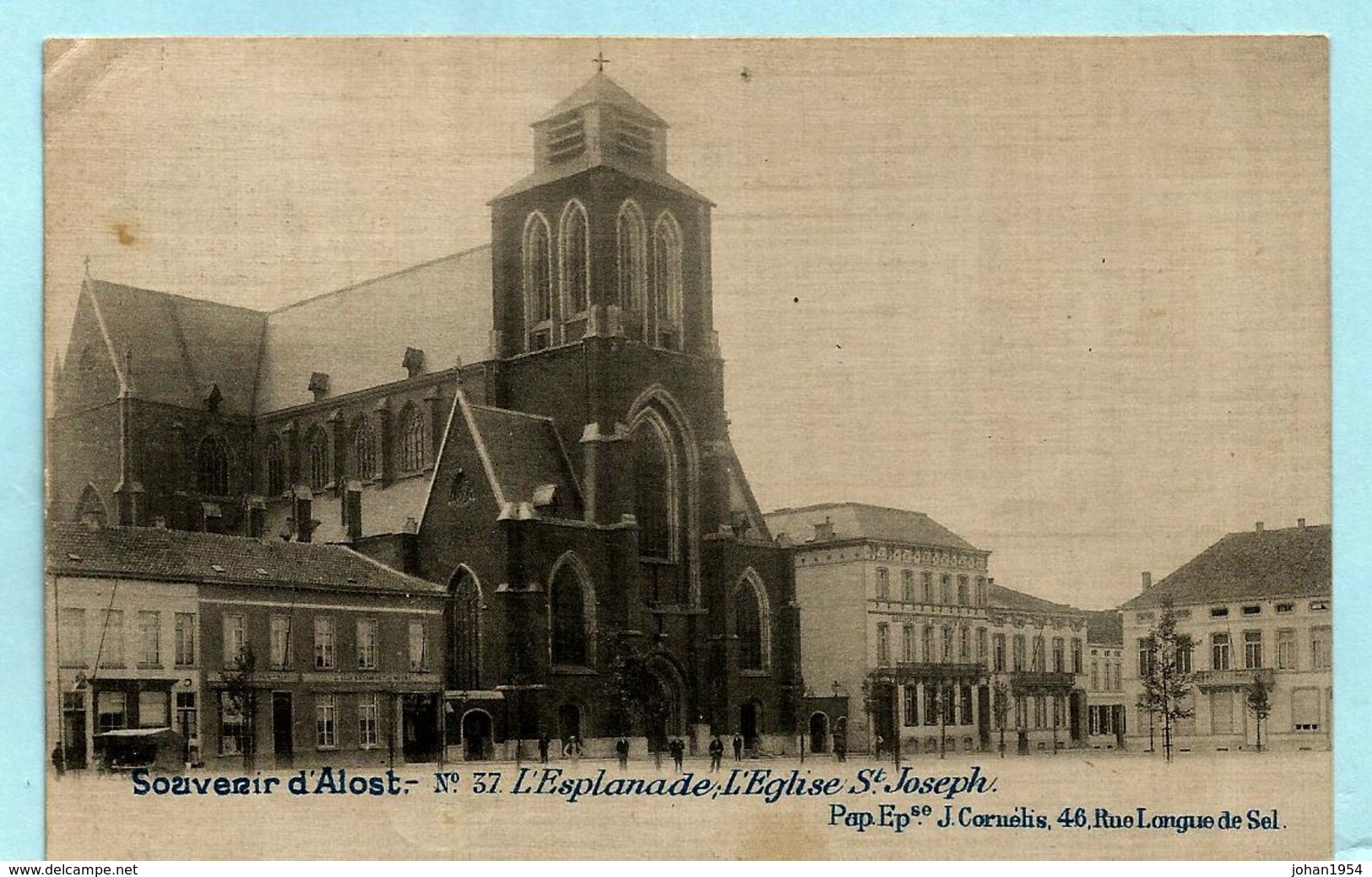 AALST - Souvenir D'Alost - L'Esplanade - L'Eglise St Joseph - Aalst