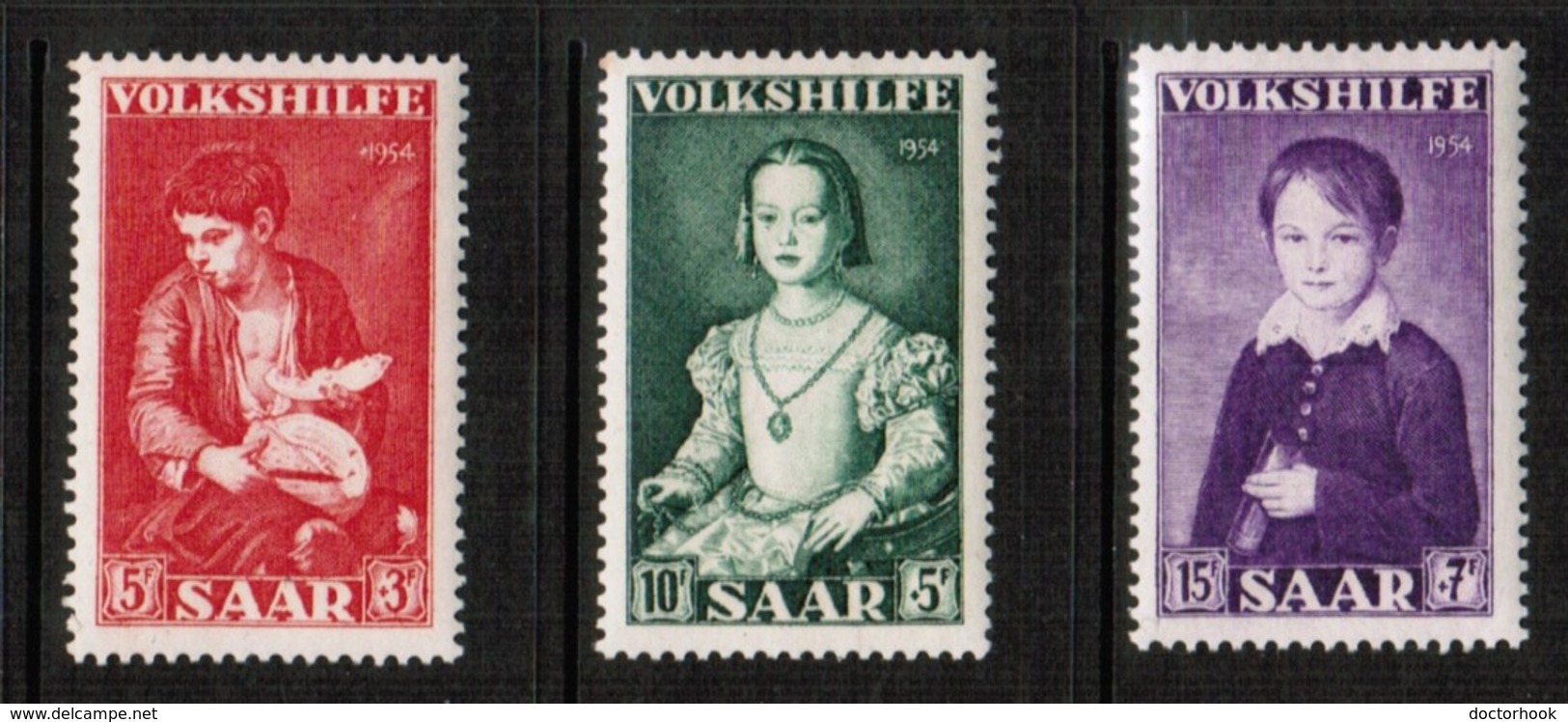 SAAR  Scott # B 101-3** VF MINT NH (Stamp Scan # 472) - Unused Stamps