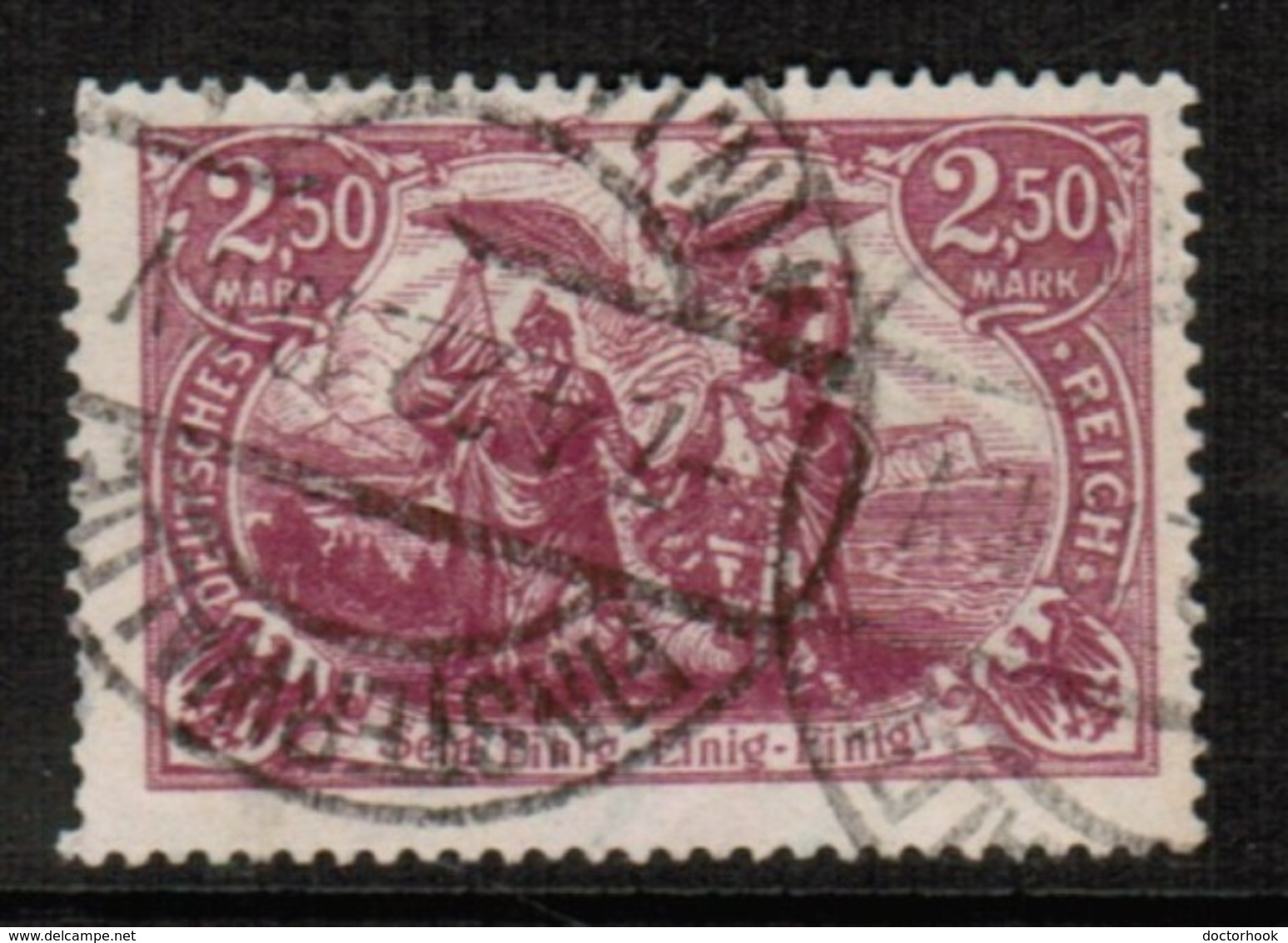 GERMANY  Scott # 114 VF USED (Stamp Scan # 472) - Used Stamps