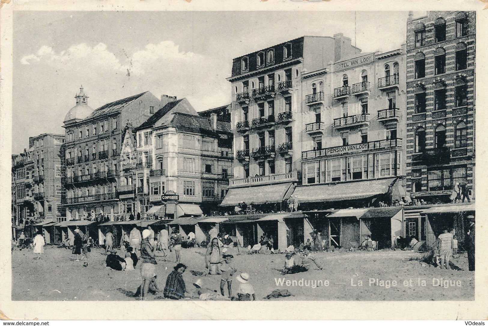 CPA - Belgique - Wenduine - La Plage Et La Digue - Wenduine