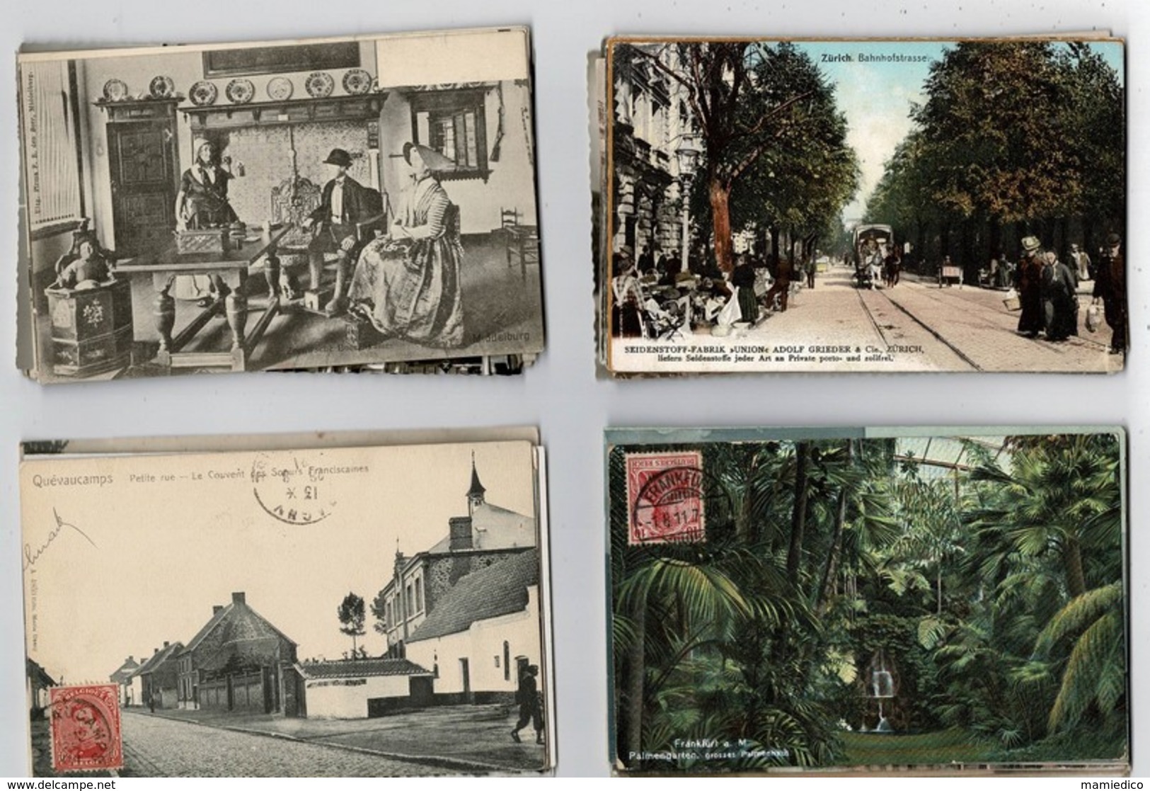 Lot De 100 CP Principalement EUROPE Dans Un état Très Correct. Cartes Anciennes Ou Semi- Modernes - 100 - 499 Postcards