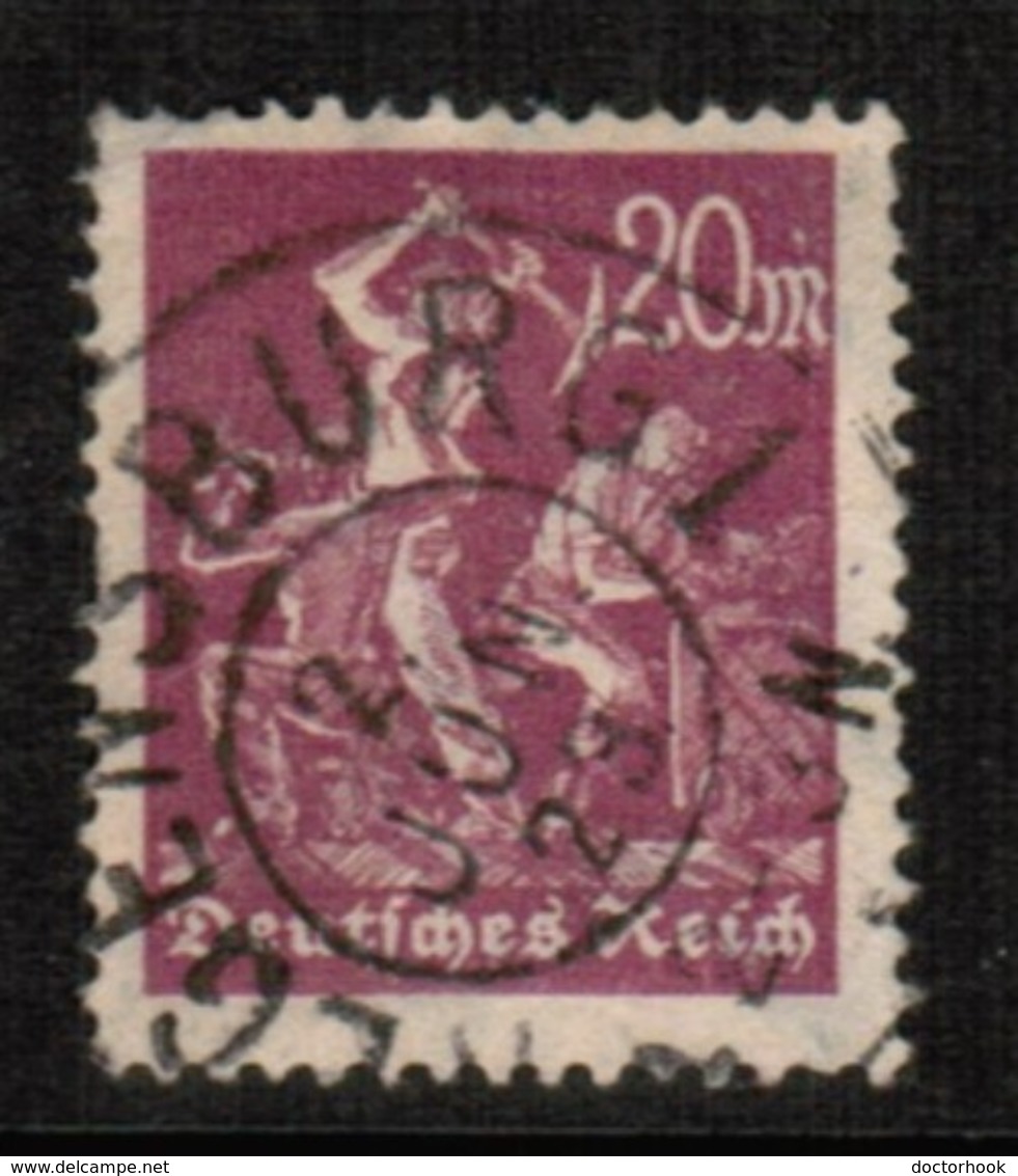 GERMANY  Scott # 224 VF USED (Stamp Scan # 472) - Used Stamps