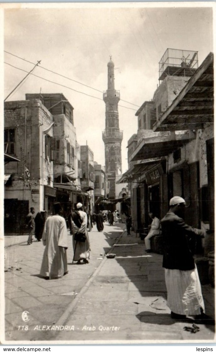 AFRIQUE - EGYPTE - Alexandria  - Arab Quarter - Alexandrie