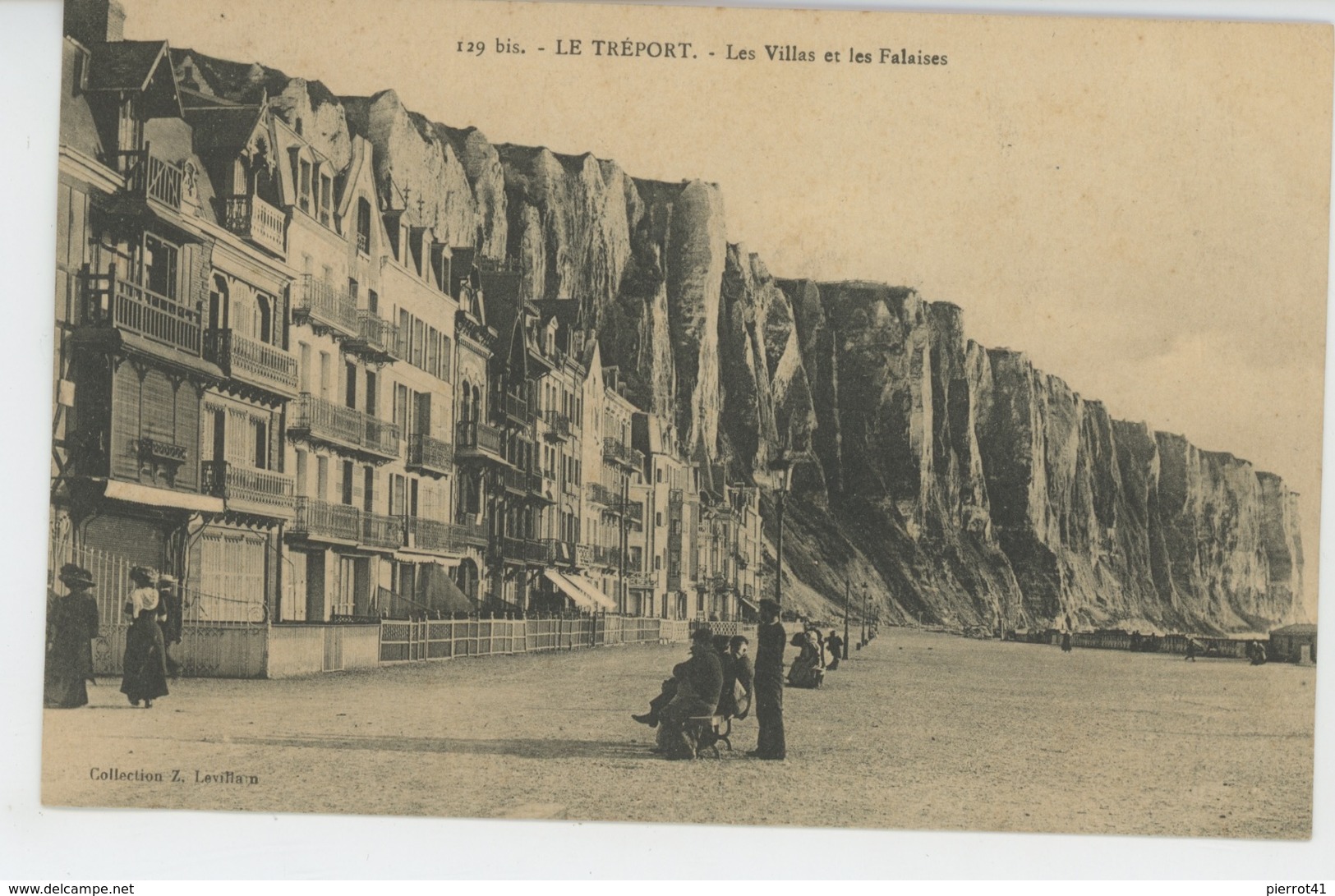 LE TREPORT - Les Villas Et Les Falaises - Le Treport