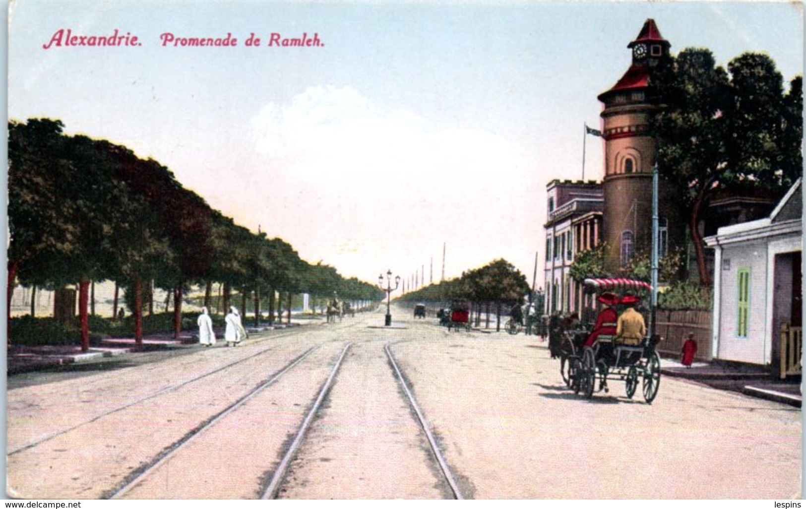 AFRIQUE - EGYPTE - Alexandria - Promenade De Ramlch - Alexandrie