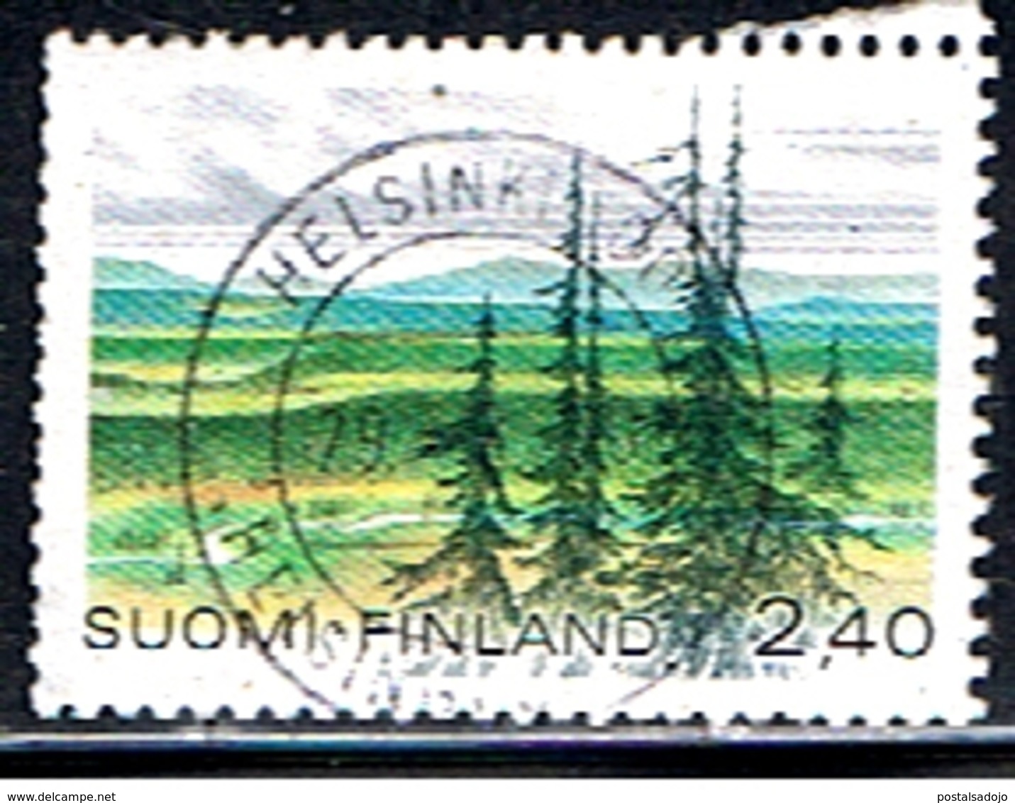 FINLANDIA 222 // YVERT 1001 // 1988 - Oblitérés