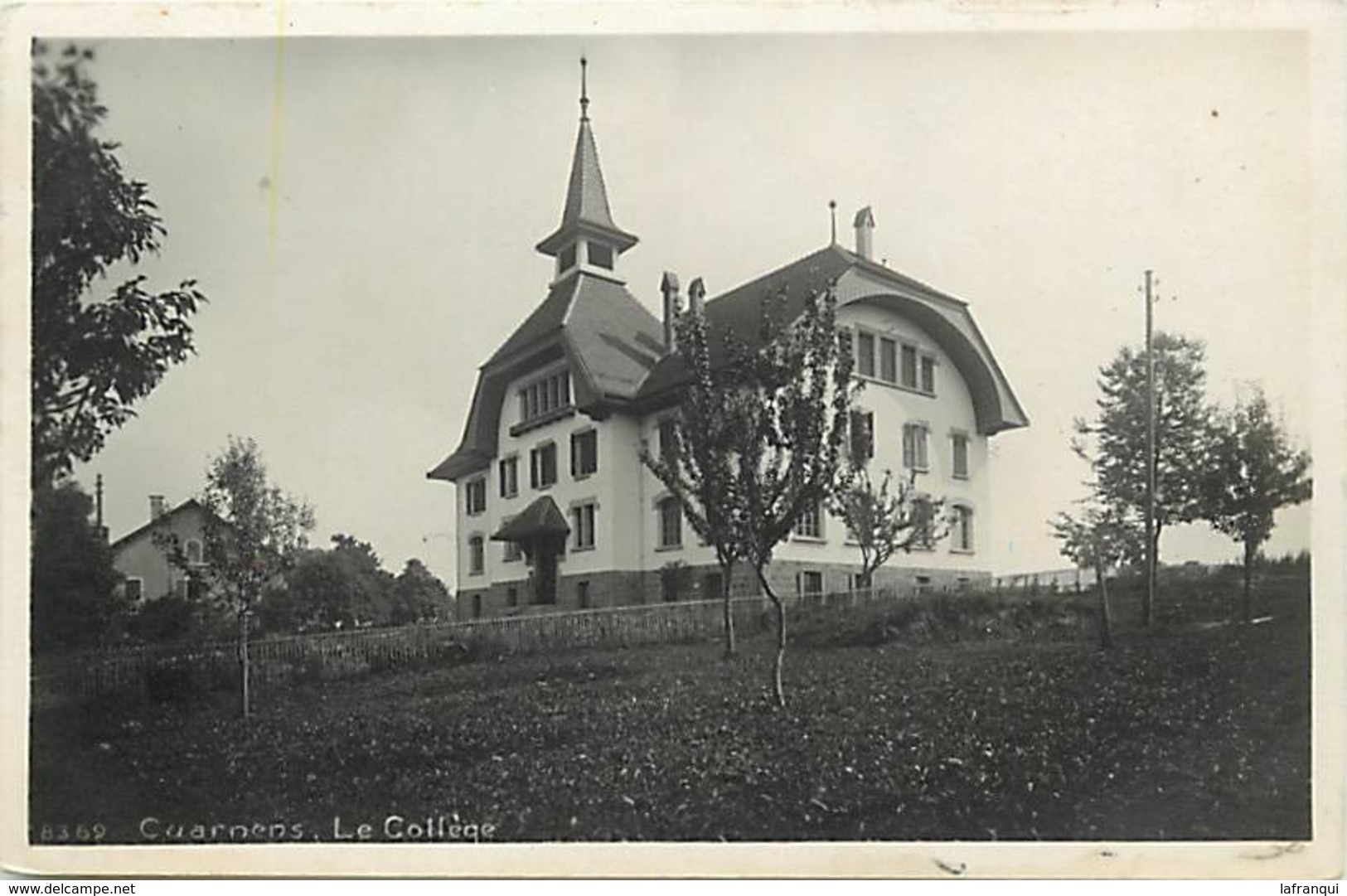 Pays Div-ref R575 - Suisse - Cuarnens - Le College  - Carte Bon Etat - - Cuarnens