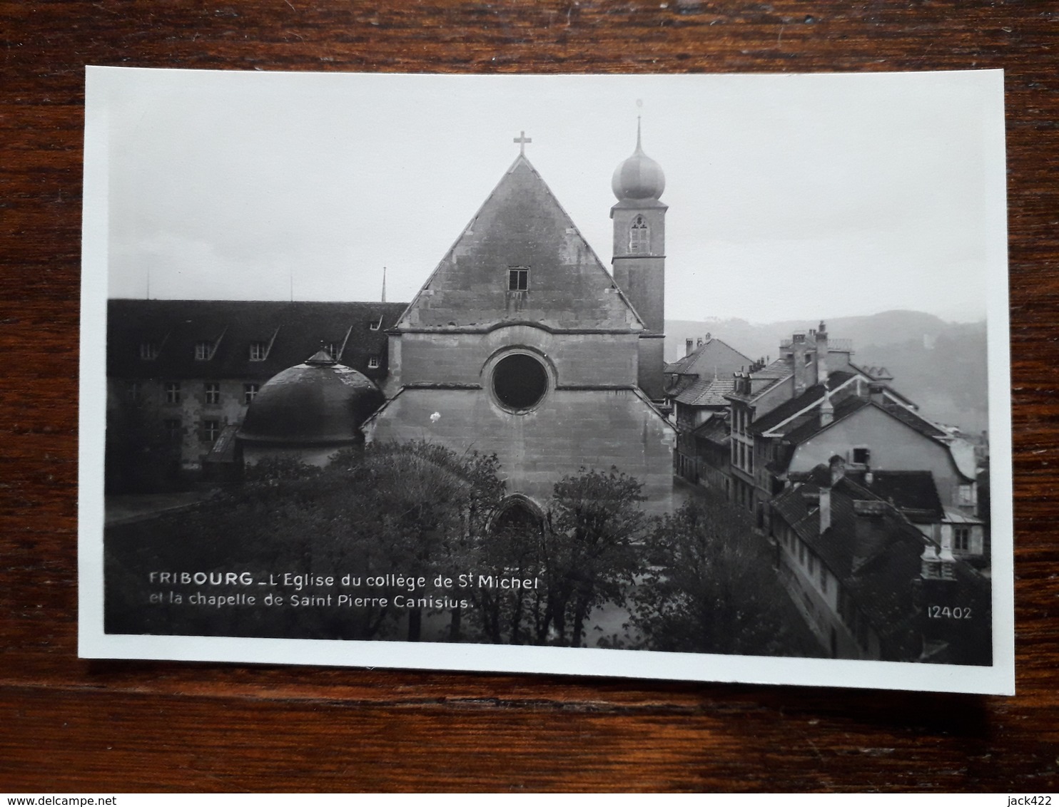 Suisse. Fribourg. L'église Du College De St Michel Et La Chapelle De Saint Pierre Canisius - Chapelle