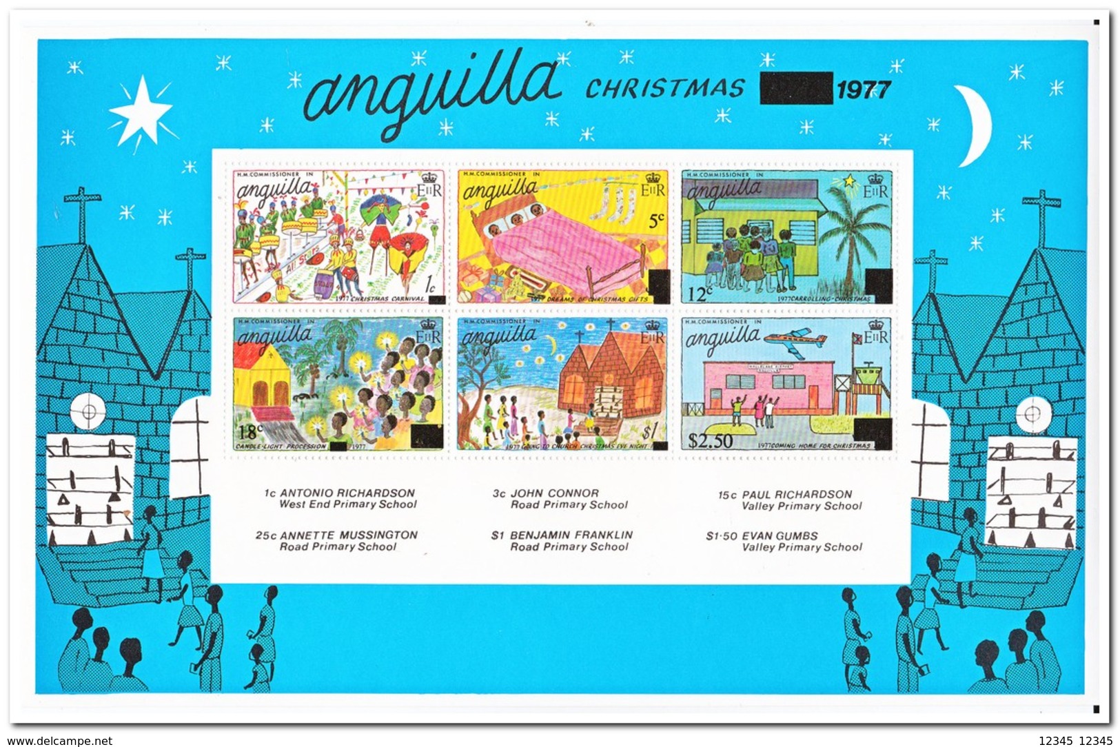 Anguilla 1977, Postfris MNH, Christmas - Anguilla (1968-...)