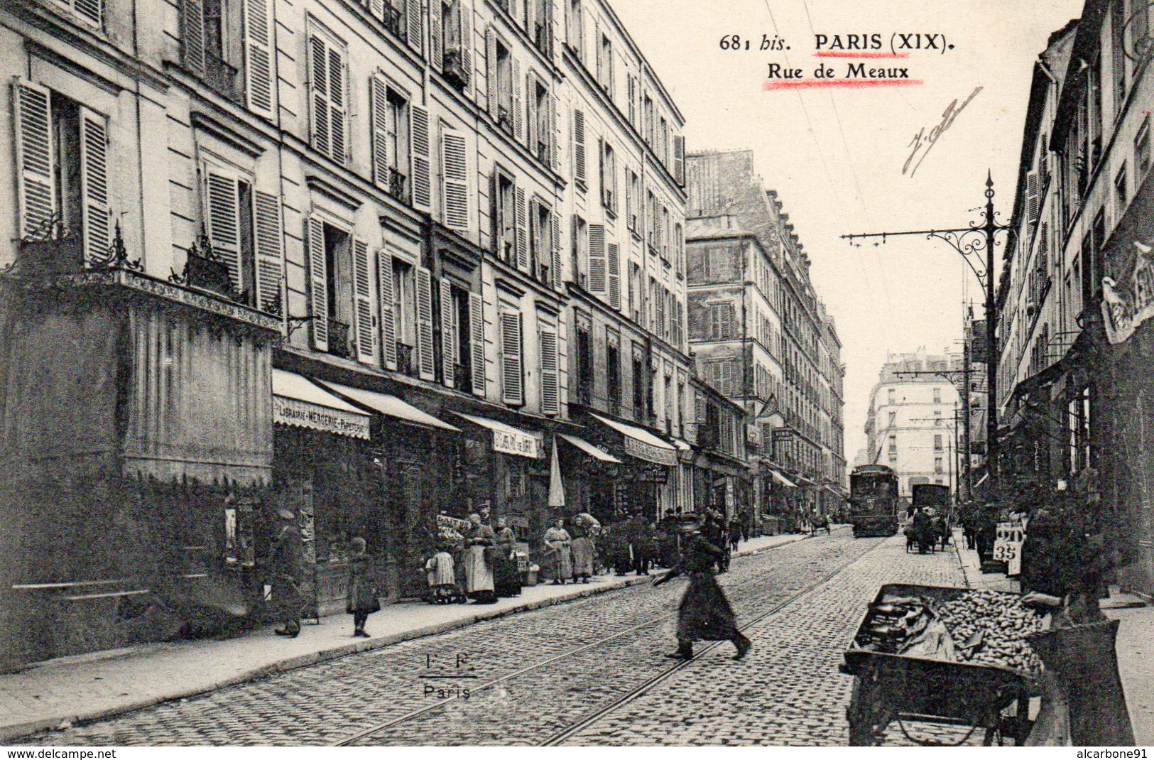 PARIS - Rue De Meaux - Arrondissement: 19