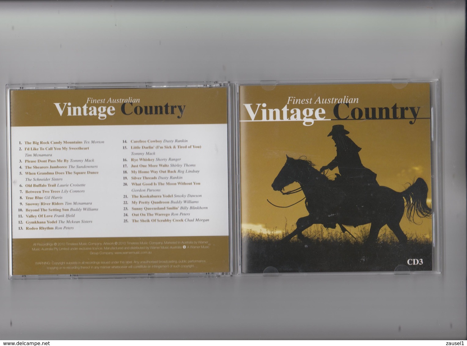 Finest Australian Vintage Country Music - 3 Original CDs - Country & Folk