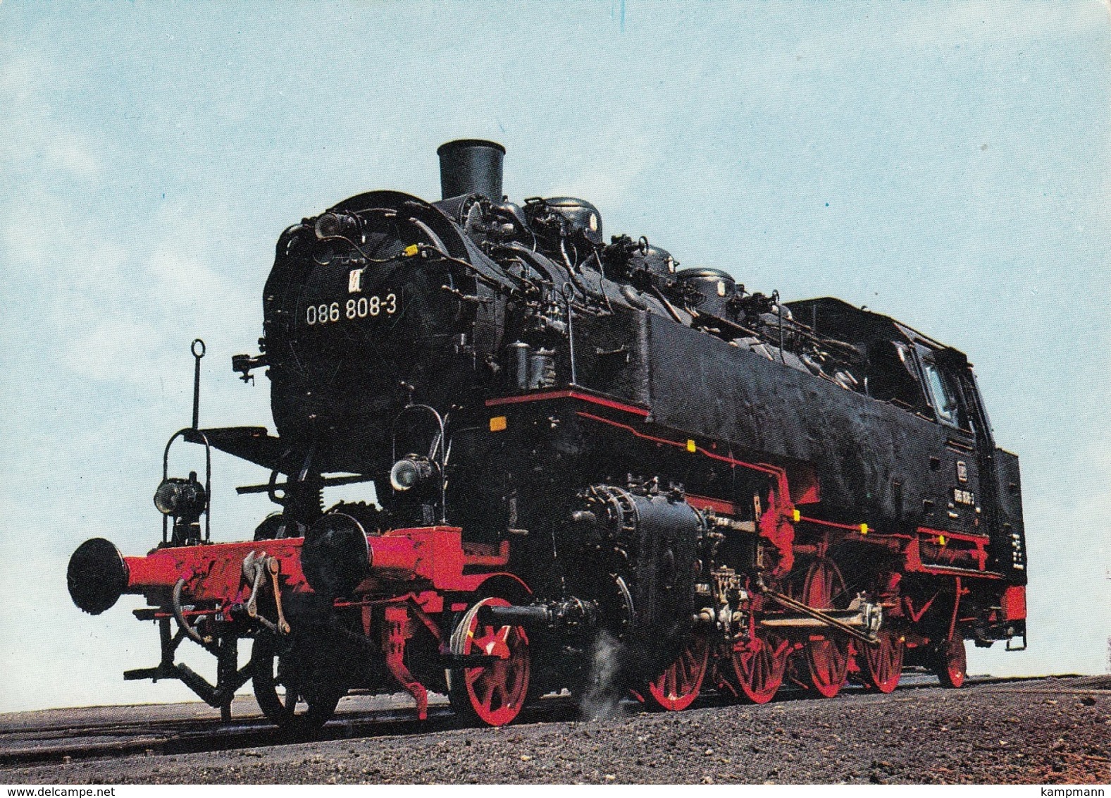 Güterzug-Tenderlok 086 808-3, Ungelaufen - Eisenbahnen