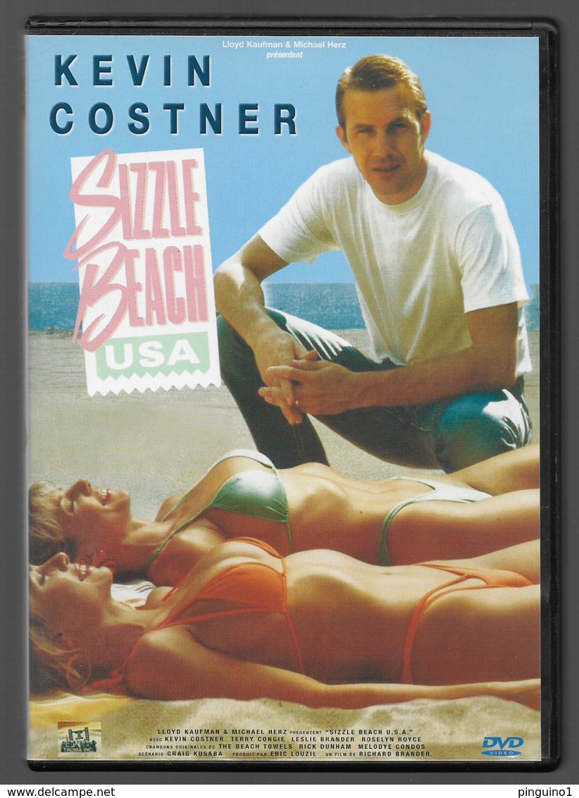 Dvd Sizzle Beach USA  Kevin Costner - Drame