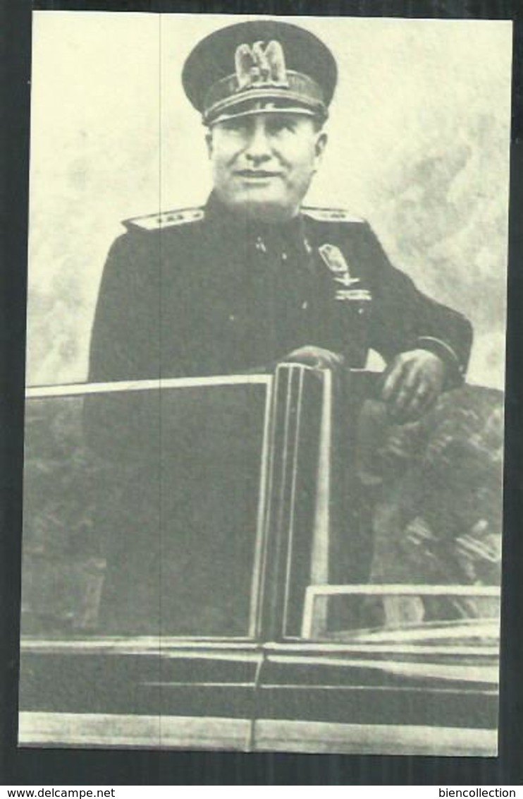 Cartolina Postale Entier Postal ; Il Duce Mussolini - Sin Clasificación