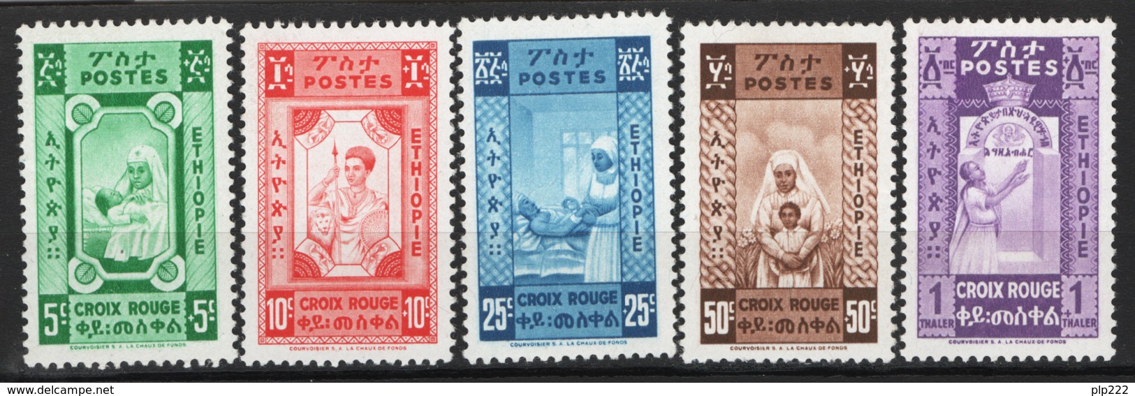 Etiopia 1945 Y.T.240/44 **/MNH VF/F - Etiopia