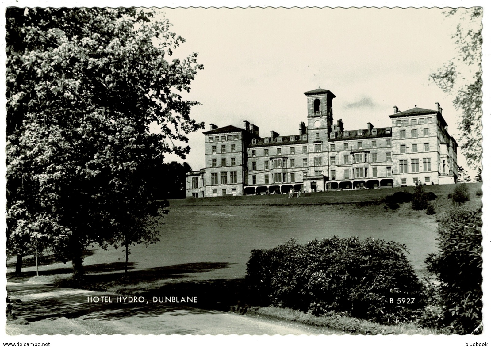 Ref 1278 - Real Photo Postcard - Hotel Hydro Dunblane - Stirlingshire Scotland - Stirlingshire