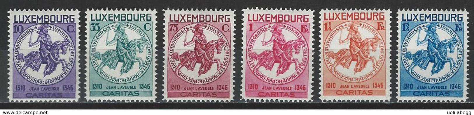 Luxemburg Mi 259-64  * MH - Nuevos