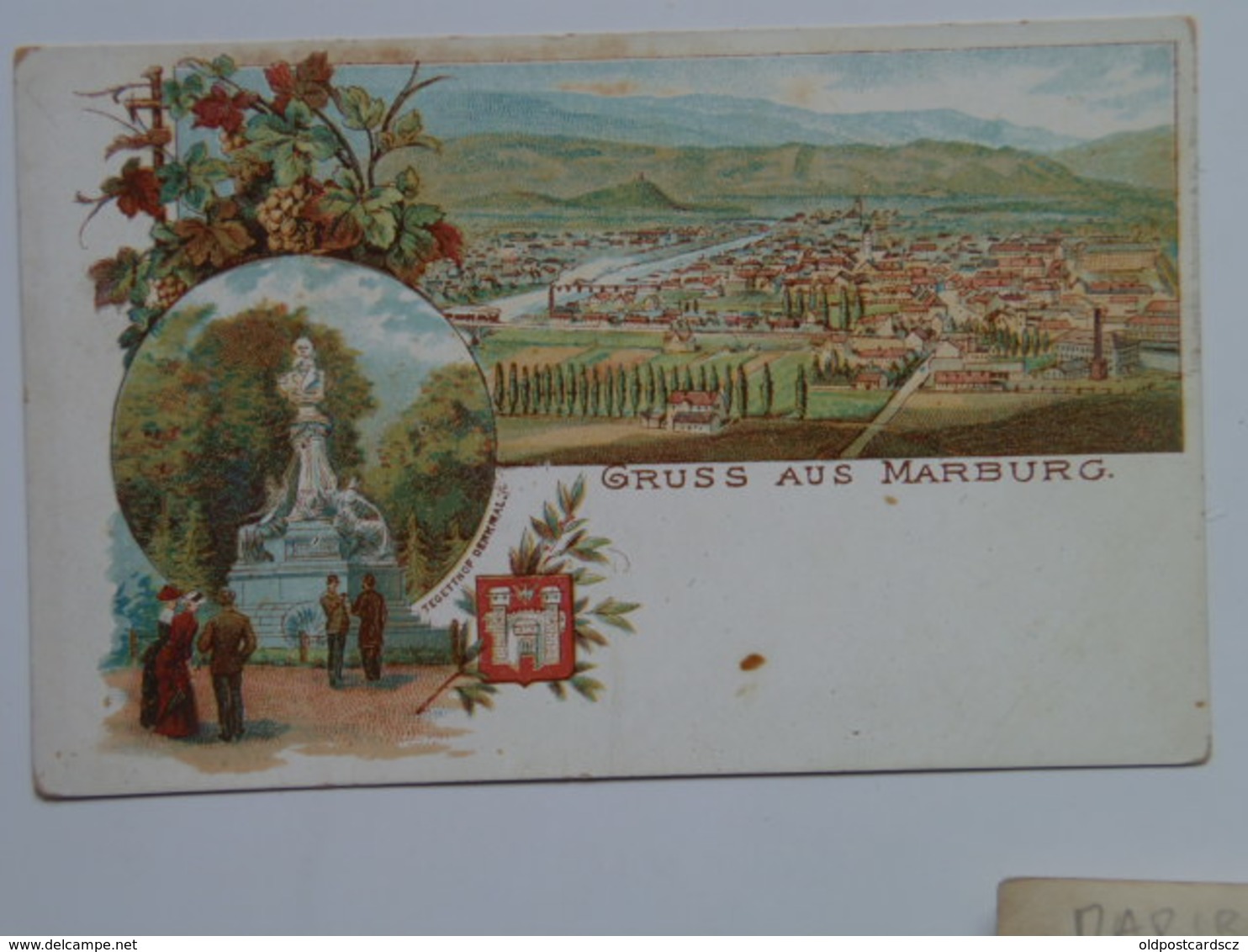 Slovenija Podravska Stajerska Maribor Marburg Drau 117 Litho Cca 1894-5 - Slovenia