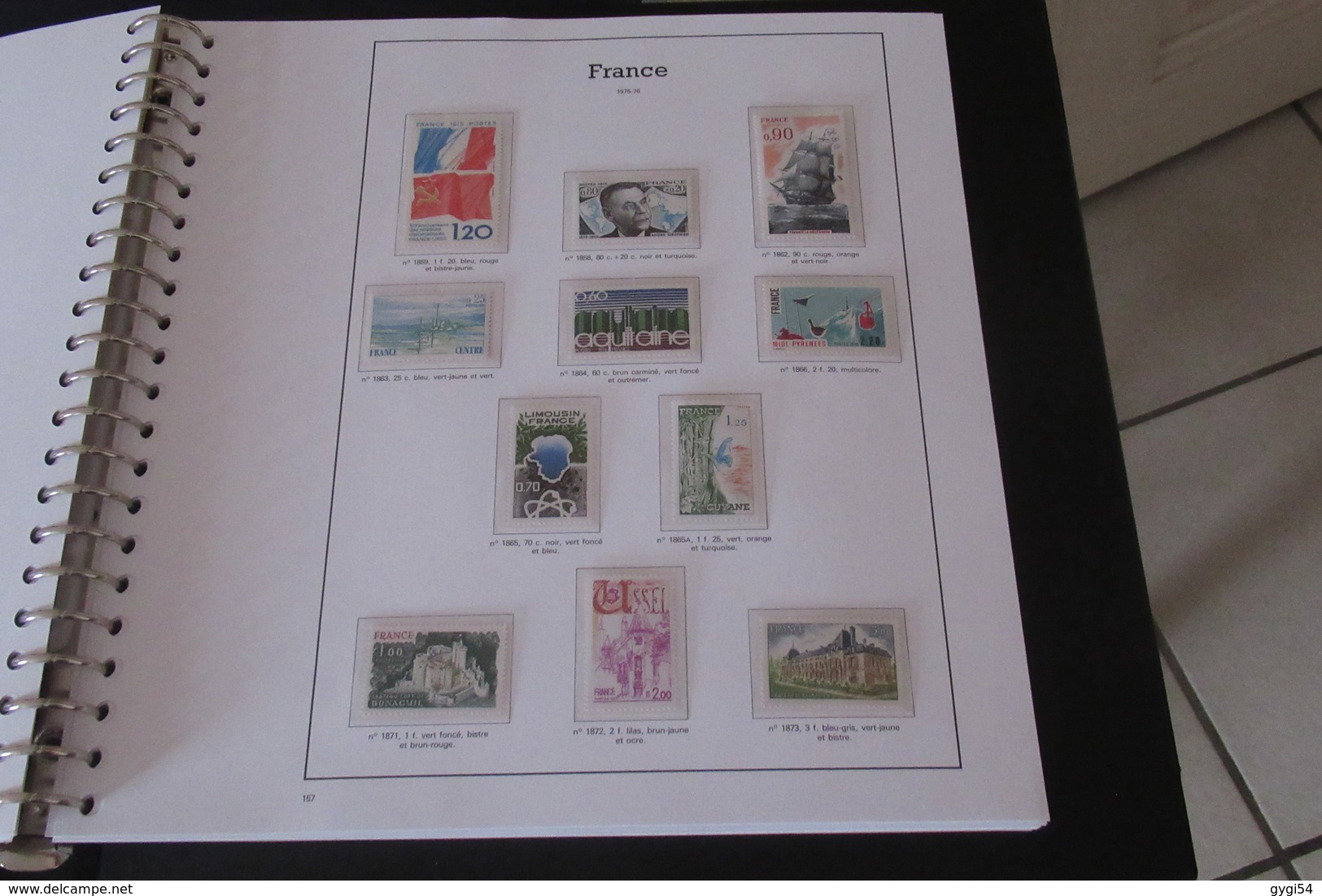 Album  yt  luxe 1970 à 1978 timbres poste complet  n**  MNH