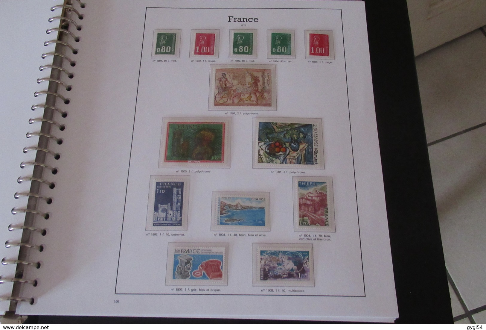 Album  yt  luxe 1970 à 1978 timbres poste complet  n**  MNH