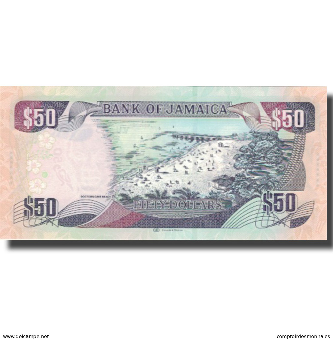 Billet, Jamaica, 50 Dollars, 2015, 2015-06-01, SPL - Jamaica
