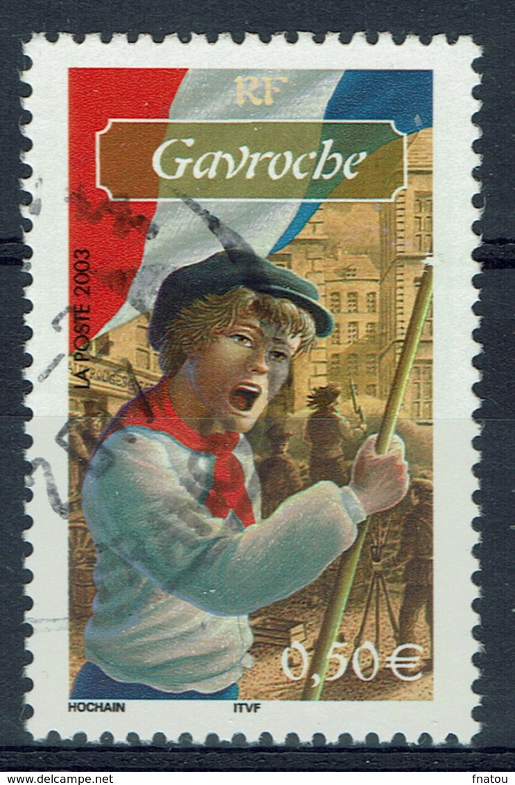 France, Gavroche By Victor Hugo, 2003, VFU - Used Stamps