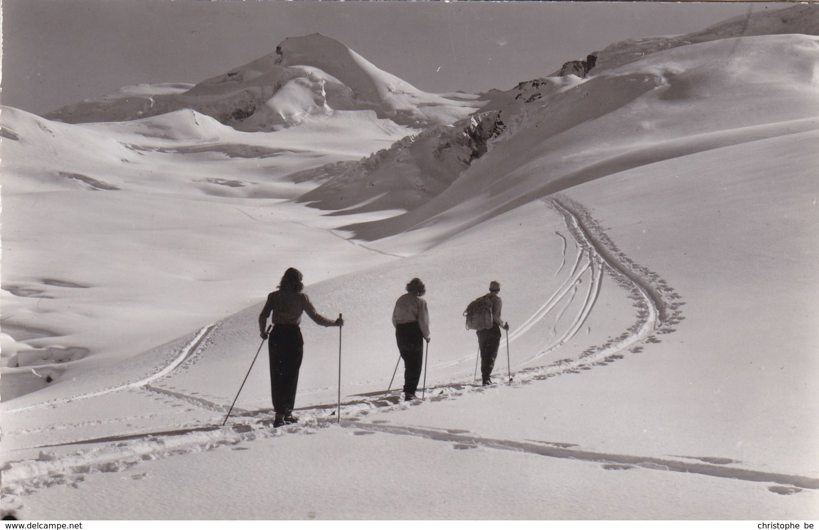 Saas Fee, Allallnhorn Vom Berghaus Langefluh (pk56817) - Saas-Fee