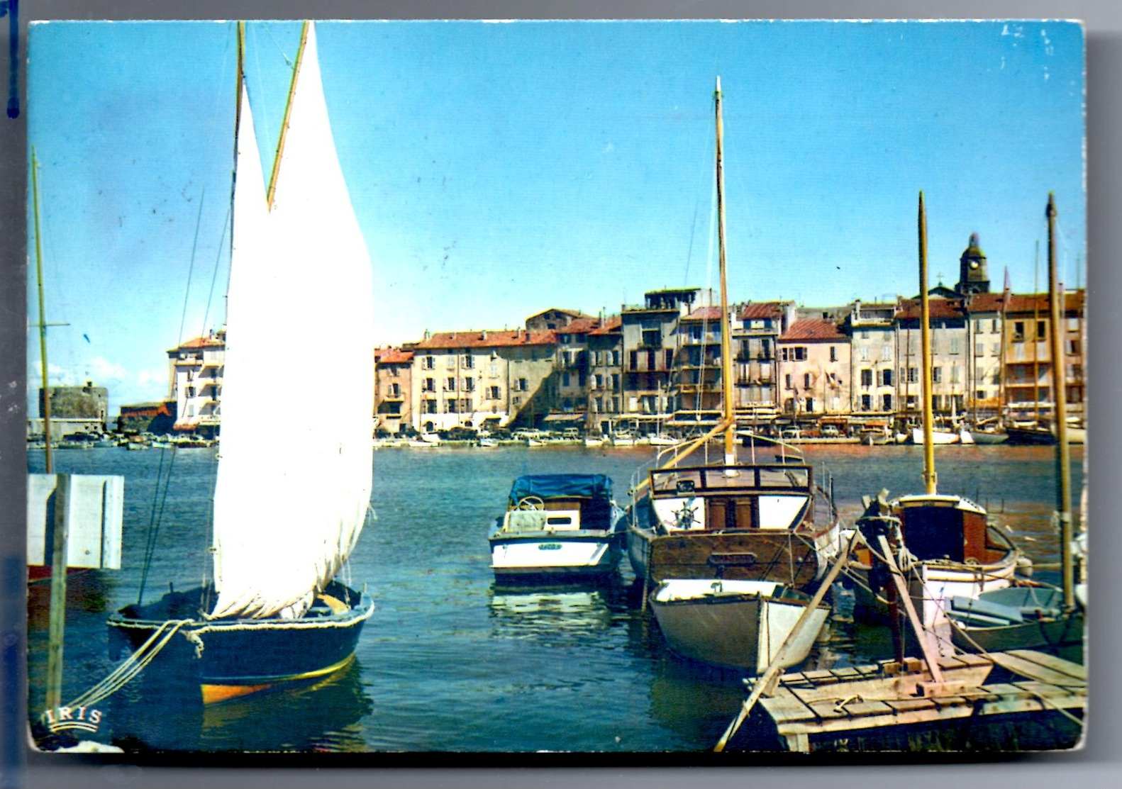 SAINT-TROPEZ Le Port CPSM Ecrite En 1967 TBE Edit "Mar" - Saint-Tropez